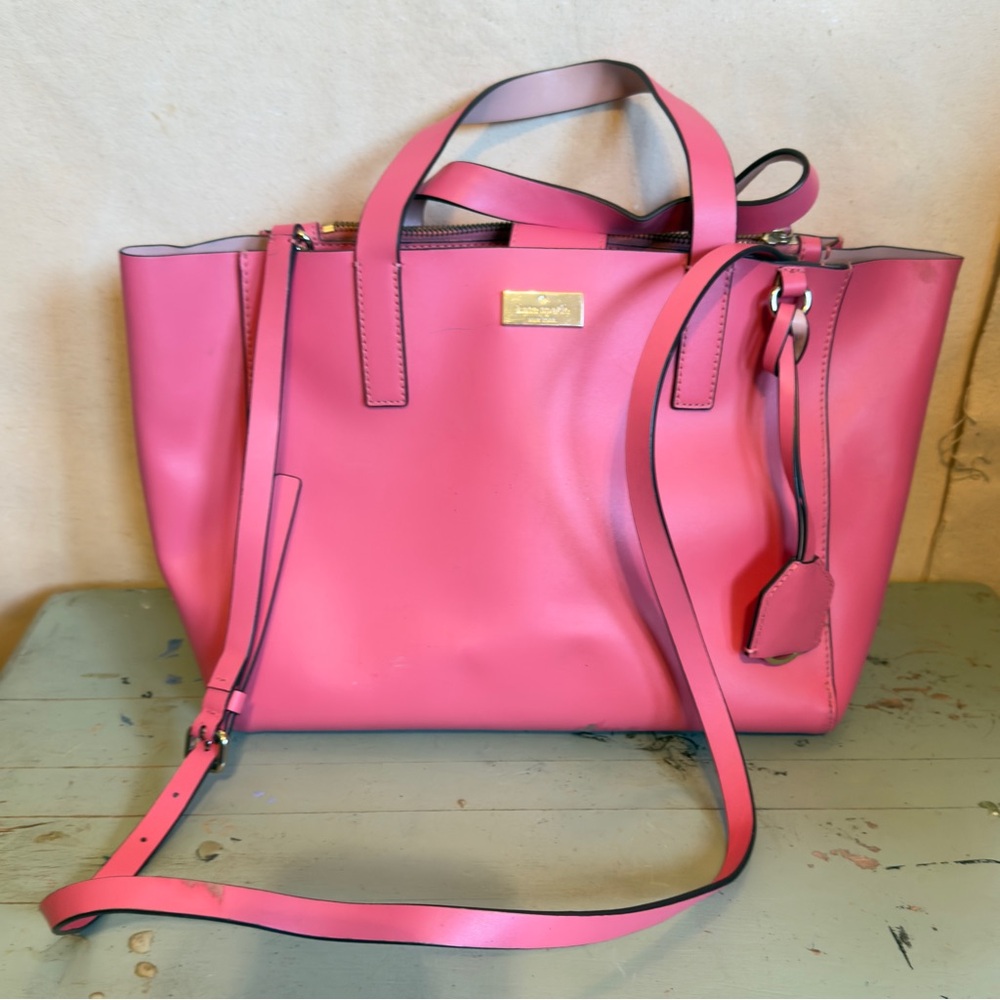 Kate Spade pink shopper & wallet